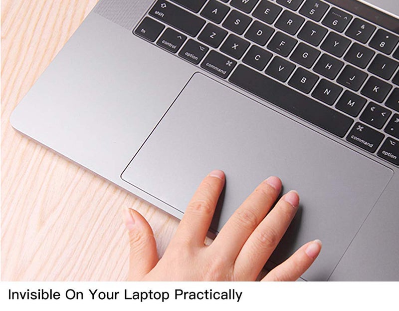 iKammo 2 Pack MacBook Air 13 A2337 M1 A2179 TrackPad Protector Cover Skin, Clear Anti-Scratch Touchpad Cover Film for 2018 2019 2020 2021 Apple MacBook Air 13 Inch A2337 M1 A1932 A2179 with Touch ID - Image 4